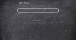 Desktop Screenshot of abdirectory.org